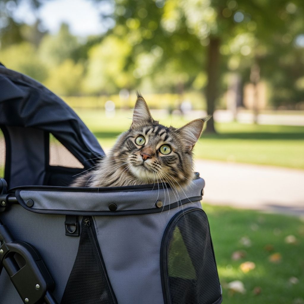 Should You Buy a Pet Stroller for Your Cat? Explore the benefits and considerations of pet strollers for cats and discover if one is right for your feline friend.