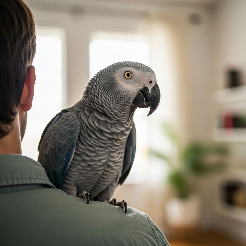 Should Your Parrot Be On Your Shoulder? Risks And Safe Tips Learn the risks and benefits of allowing your parrot on your shoulder safely.