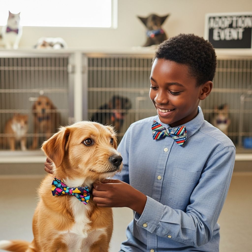 Sir Darius Brown’s Bow Tie Mission Transforms Shelter Pet Adoptions How one teen entrepreneur's bow tie business is changing lives for shelter pets across America.