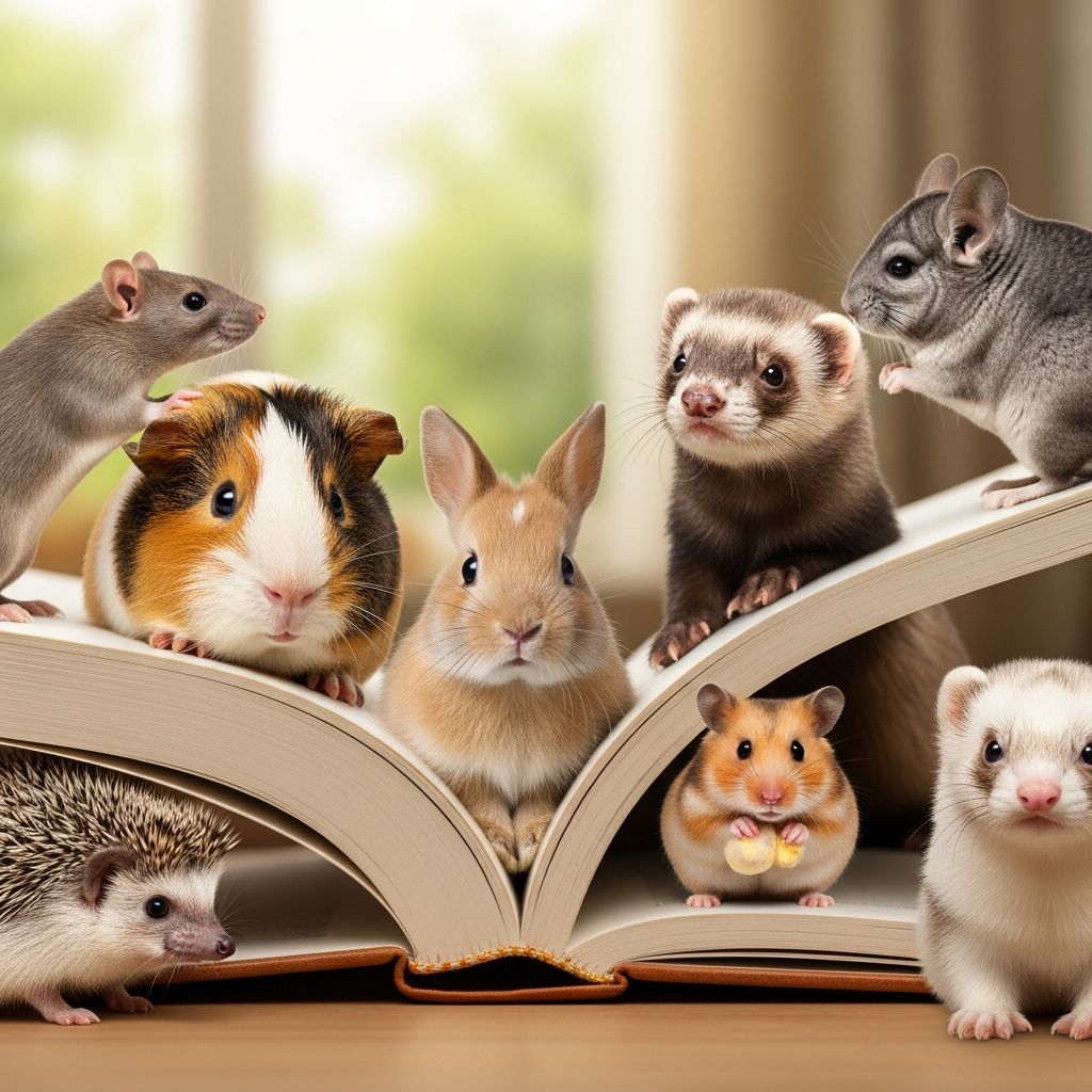 300 Small Animal Names for Guinea Pigs, Ferrets & More Discover 300+ creative and adorable names for your guinea pig, ferret, hamster, hedgehog, chinchilla, and other small pets.