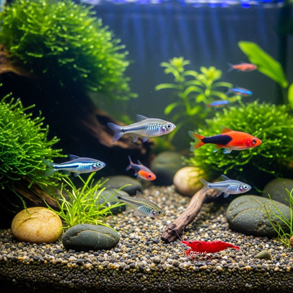 Small Aquarium Fish: Best Species for Nano Tanks Discover the best small fish species perfect for nano and compact aquariums.