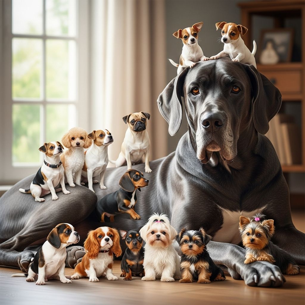Discover compact dog breeds with big personalities perfect for large dog lovers.