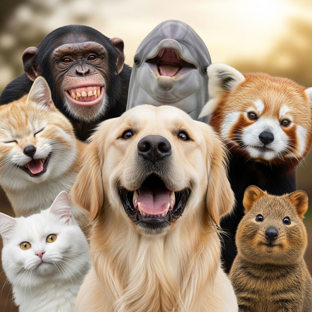 Smiling Animal Pictures for National Smile Week Celebrate National Smile Week with adorable photos of smiling animals and promote dental health.