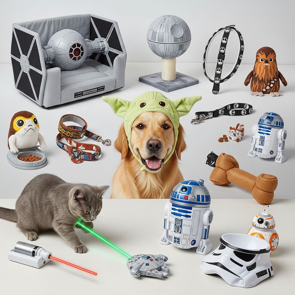 Discover the ultimate Star Wars pet collection that'll make your furry friend a true Jedi.