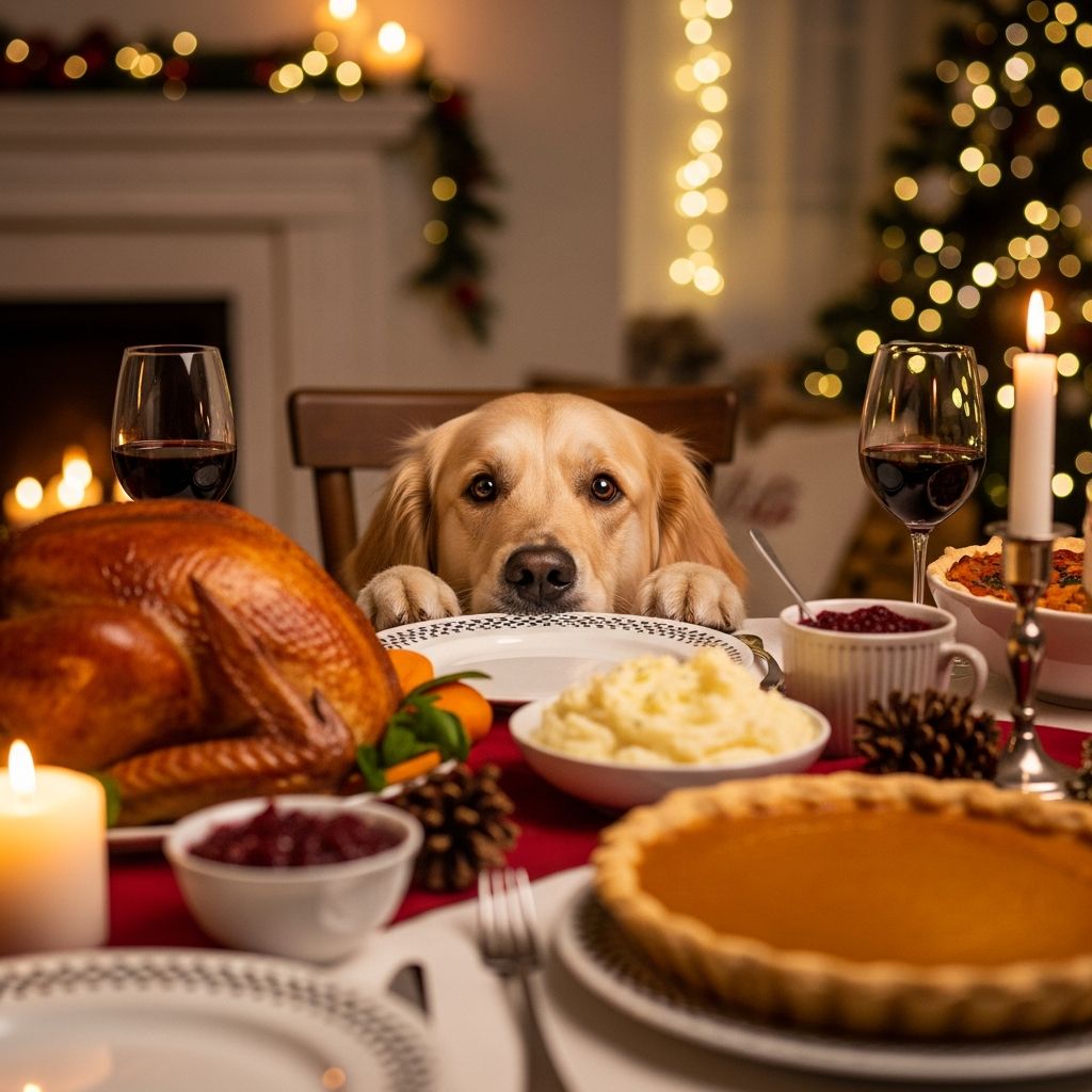 Stop Dog Begging This Holiday Season With Practical Strategies Master proven techniques to prevent your dog from begging during holiday meals and celebrations.