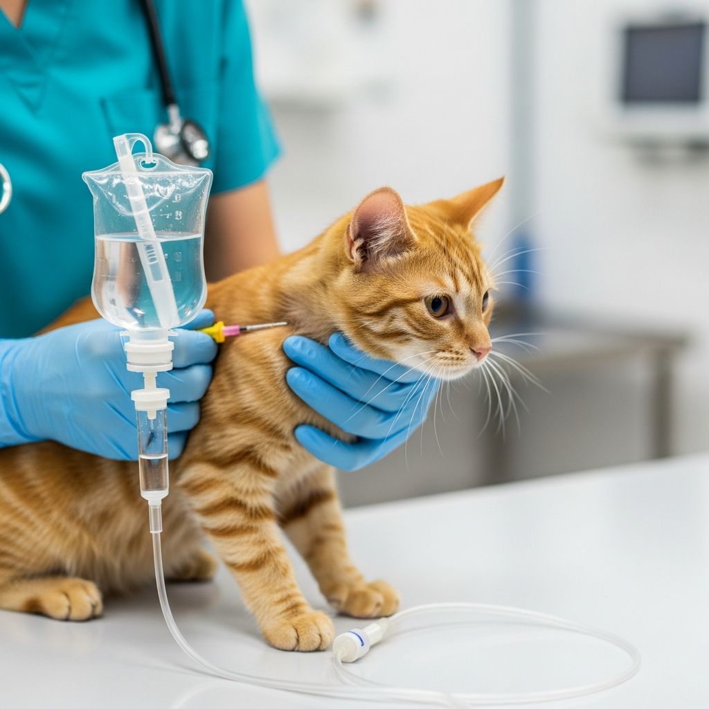 Master at-home subcutaneous fluid therapy for your cat with our comprehensive bag method guide.