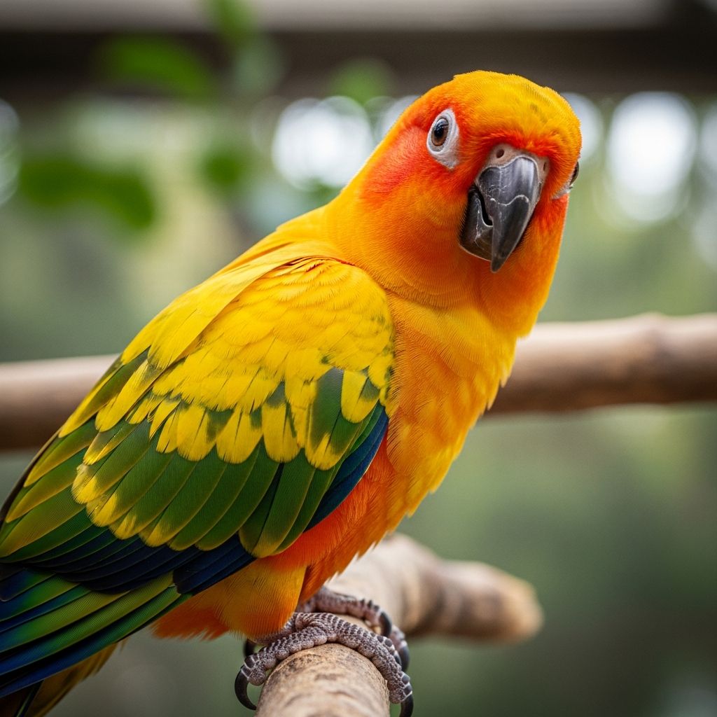 Sun Conure: Complete Care Guide, Personality & Nutrition Learn everything about Sun Conures: care requirements, dietary needs, behavior, and lifespan for happy pet birds.