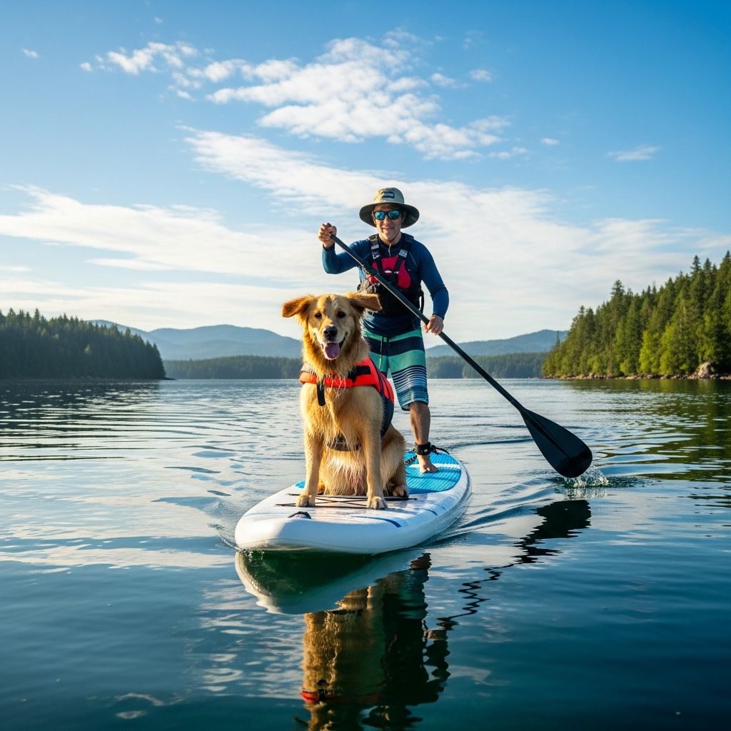SUP with Your Pup: How to Stand Up Paddle Board With Your Dog Master the art of stand-up paddleboarding with your furry friend safely and confidently.