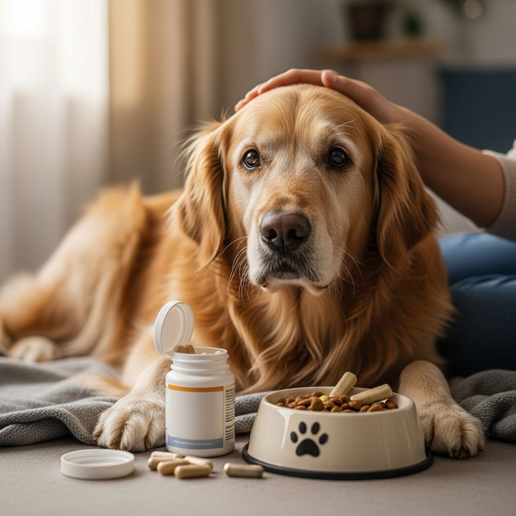 Comprehensive guide to supplements that support healthy aging in senior pets and improve quality of life.