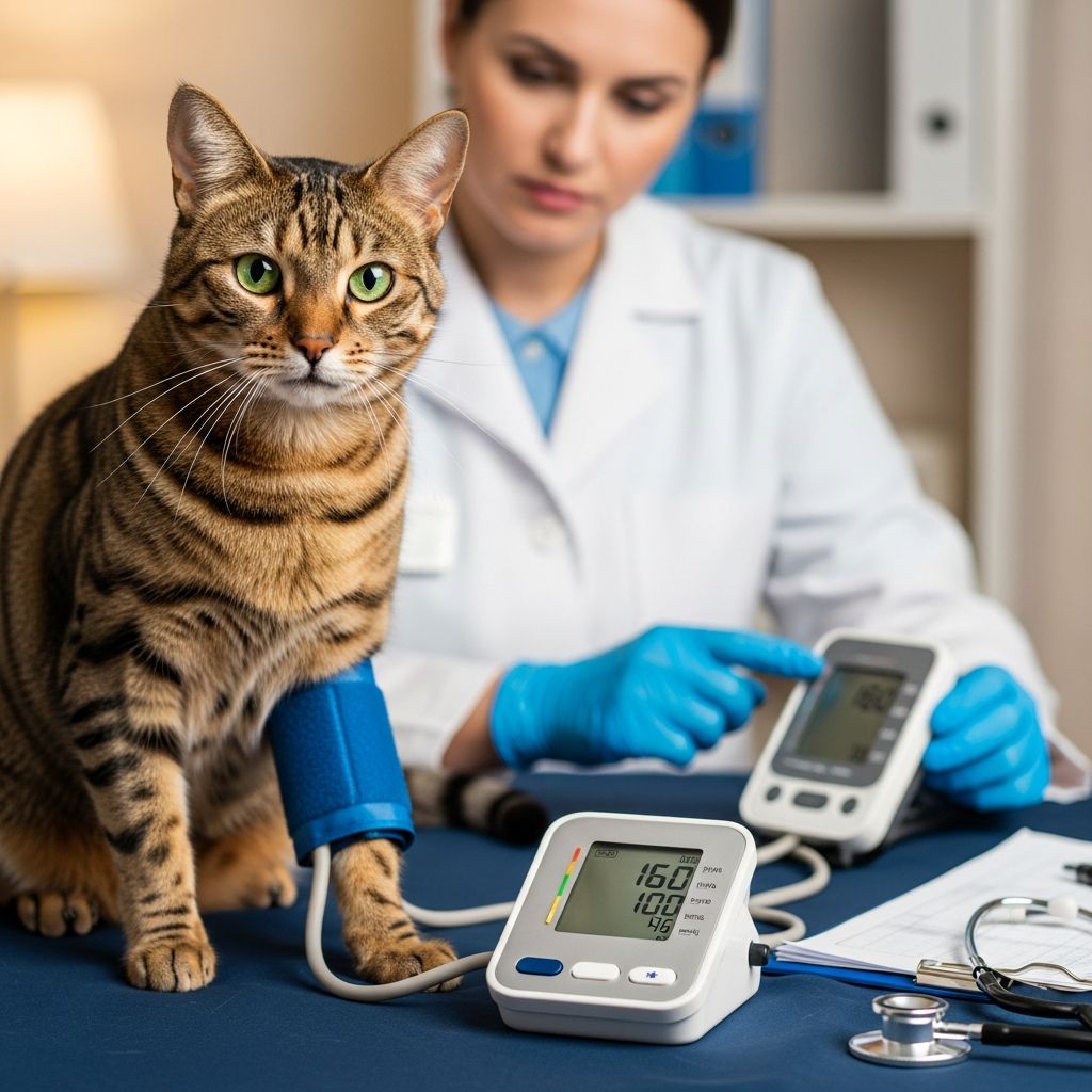 Understanding high blood pressure in cats: causes, symptoms, diagnosis, and effective treatment options.