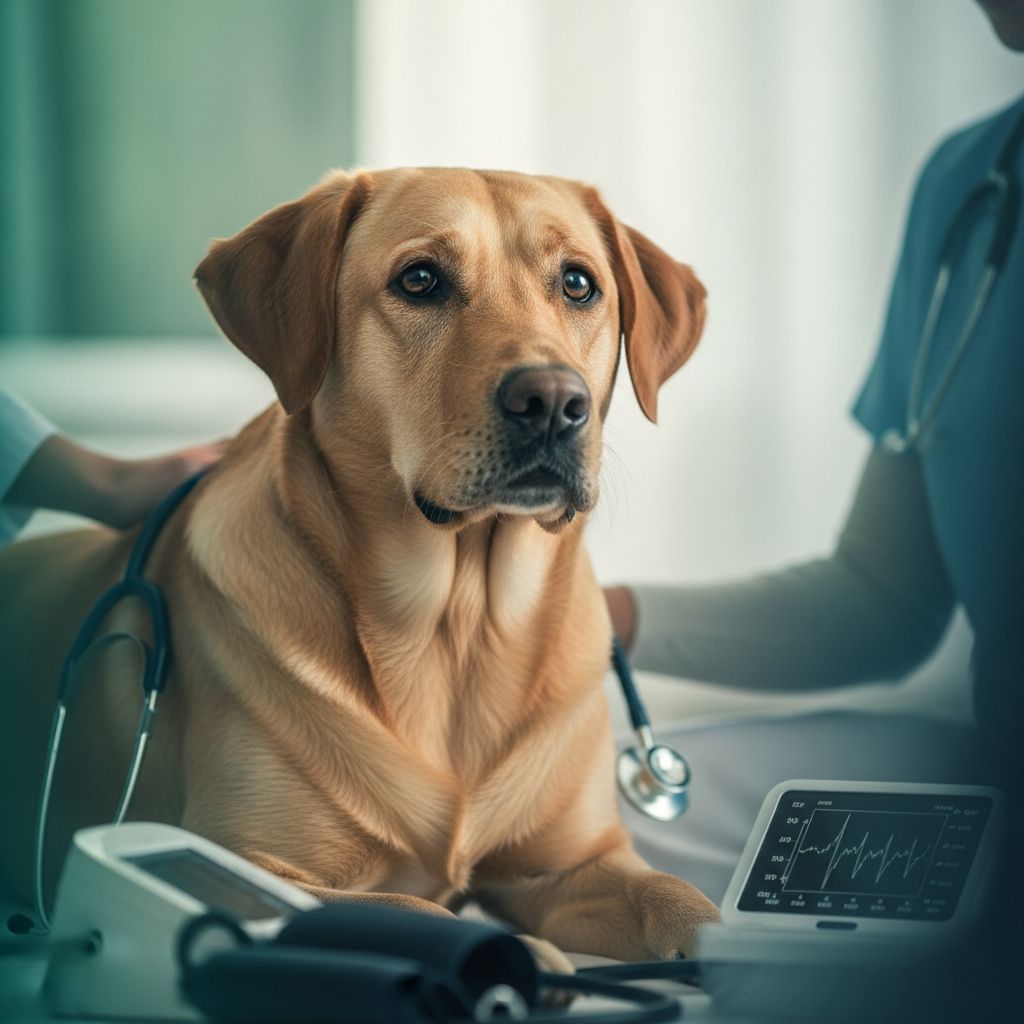 Complete guide to understanding high blood pressure in dogs, diagnosis, and effective management strategies.