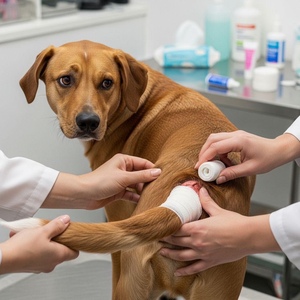 Tail Injuries in Dogs: First Aid & Treatment Complete guide to recognizing, treating, and preventing tail injuries in dogs.
