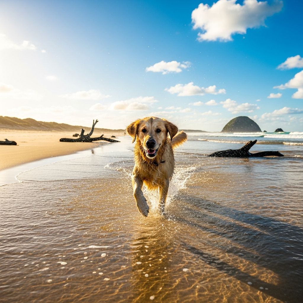 Taking Your Dog to the Beach: Essential Tips for Safe Fun Master beach safety for your furry friend with expert tips on sun protection, water safety, and heat prevention.