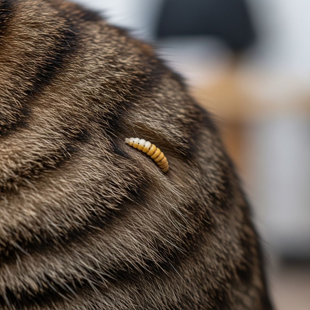 Complete guide to understanding, treating, and preventing tapeworm infections in cats.