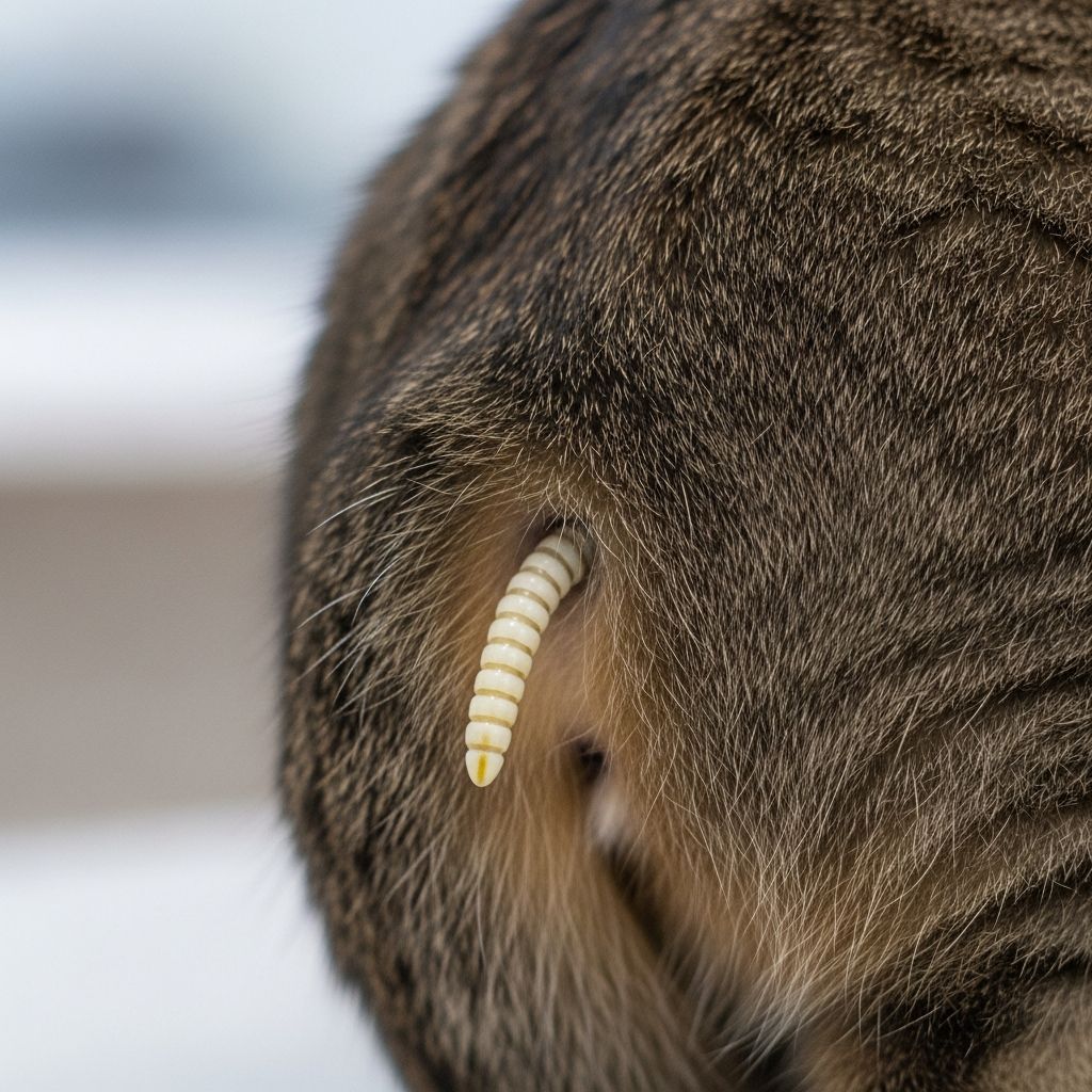 Tapeworms in Cats: Causes, Symptoms, Treatment & Prevention Complete guide to understanding, treating, and preventing tapeworm infections in cats.