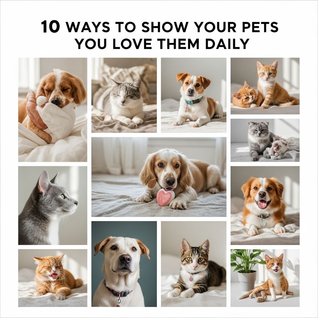 Discover 10 meaningful ways to express your love and strengthen your bond with your beloved dogs and cats.