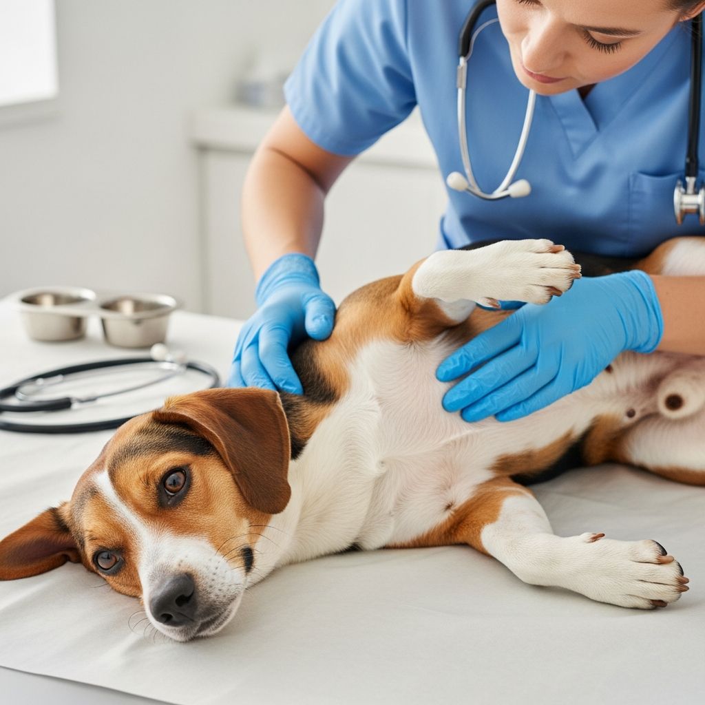 Testing for Abdominal Enlargement in Dogs Comprehensive guide to diagnosing and understanding abdominal enlargement in dogs.