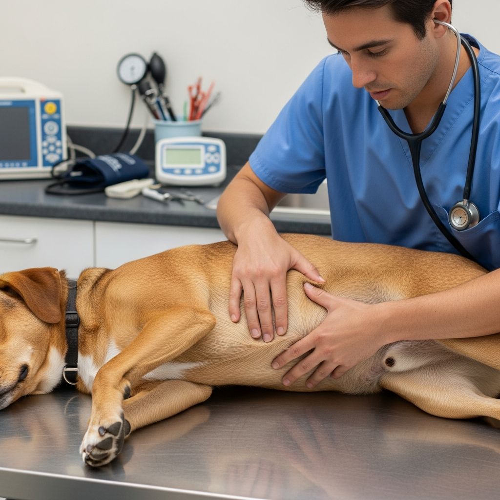 Testing for Abdominal Enlargement in Dogs Comprehensive guide to diagnosing and understanding abdominal enlargement in dogs.