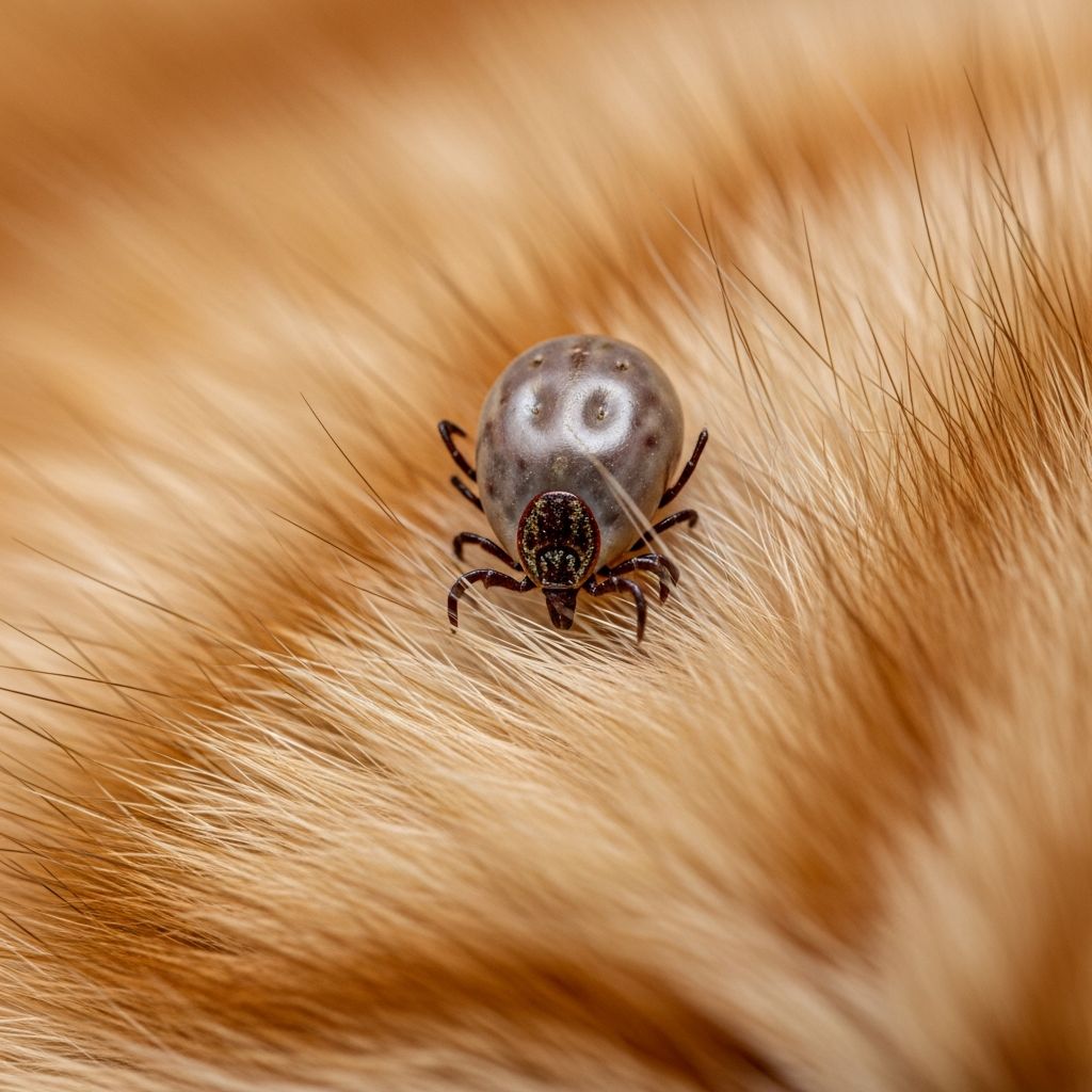 Complete guide to identifying, preventing, and treating ticks in cats safely and effectively.