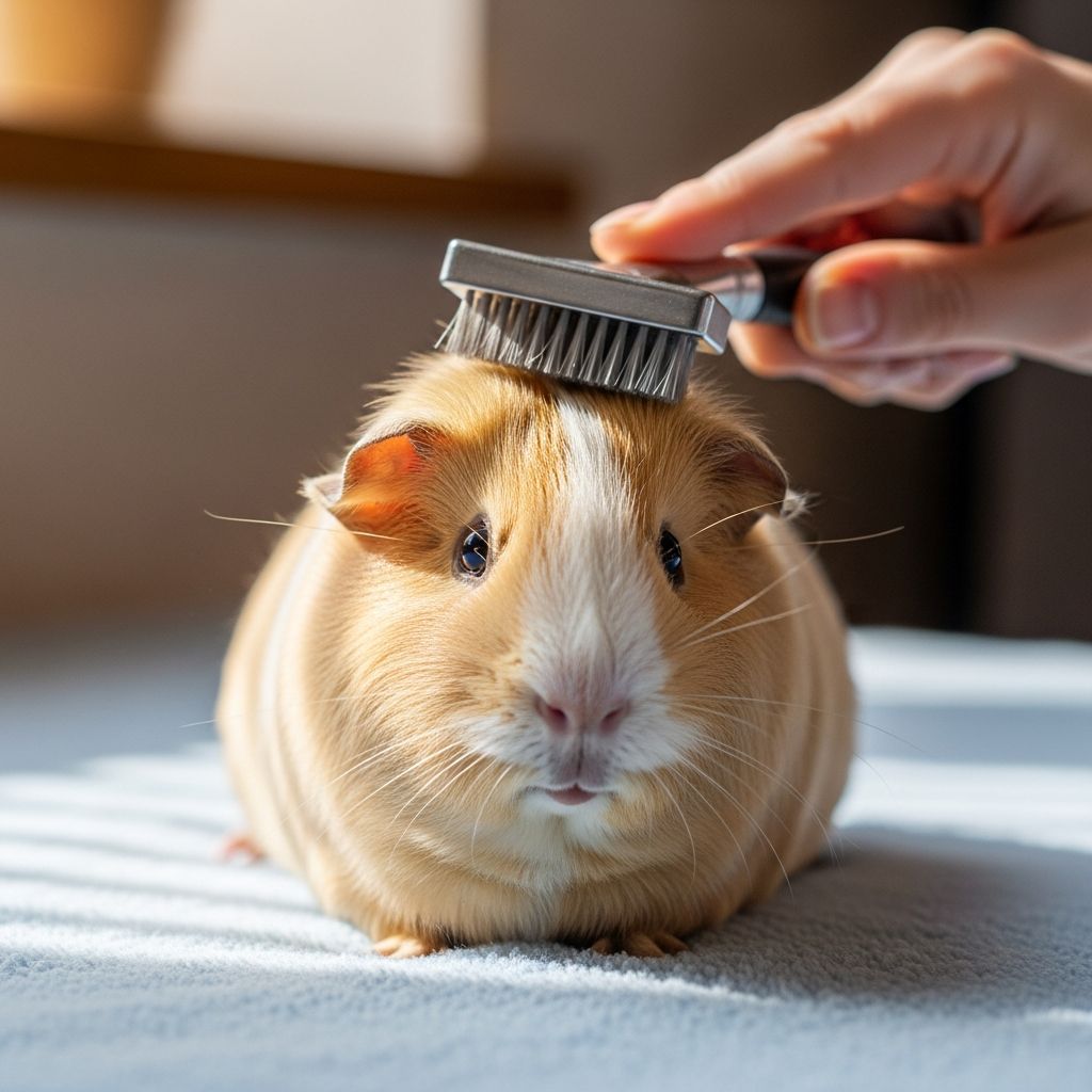 Master guinea pig grooming: Complete guide to brushing, baths, nails, and ear care.