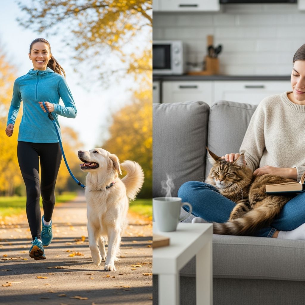 Find the perfect pet companion that matches your lifestyle and living situation.