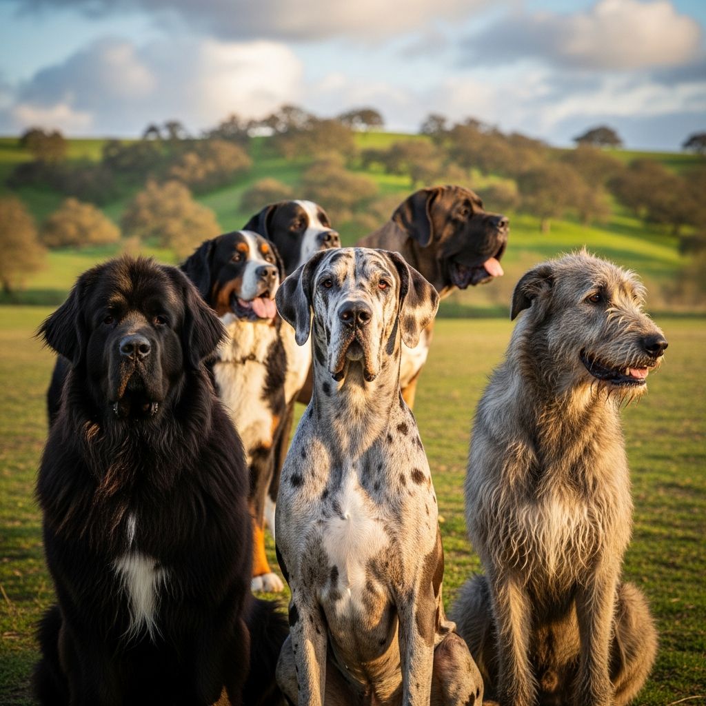 Top 10 Giant Dog Breeds: Guide To Gentle, Majestic Dogs Discover the majestic world of giant dog breeds: history, temperament, care needs, and what makes them perfect family companions.
