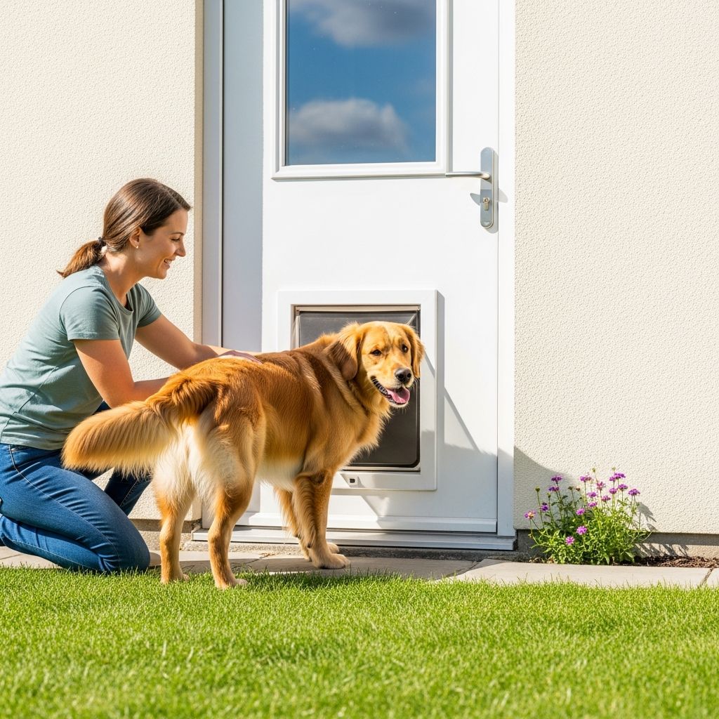 Train Your Dog to Use the Pet Door Easily Master pet door training with proven techniques and expert tips for success.