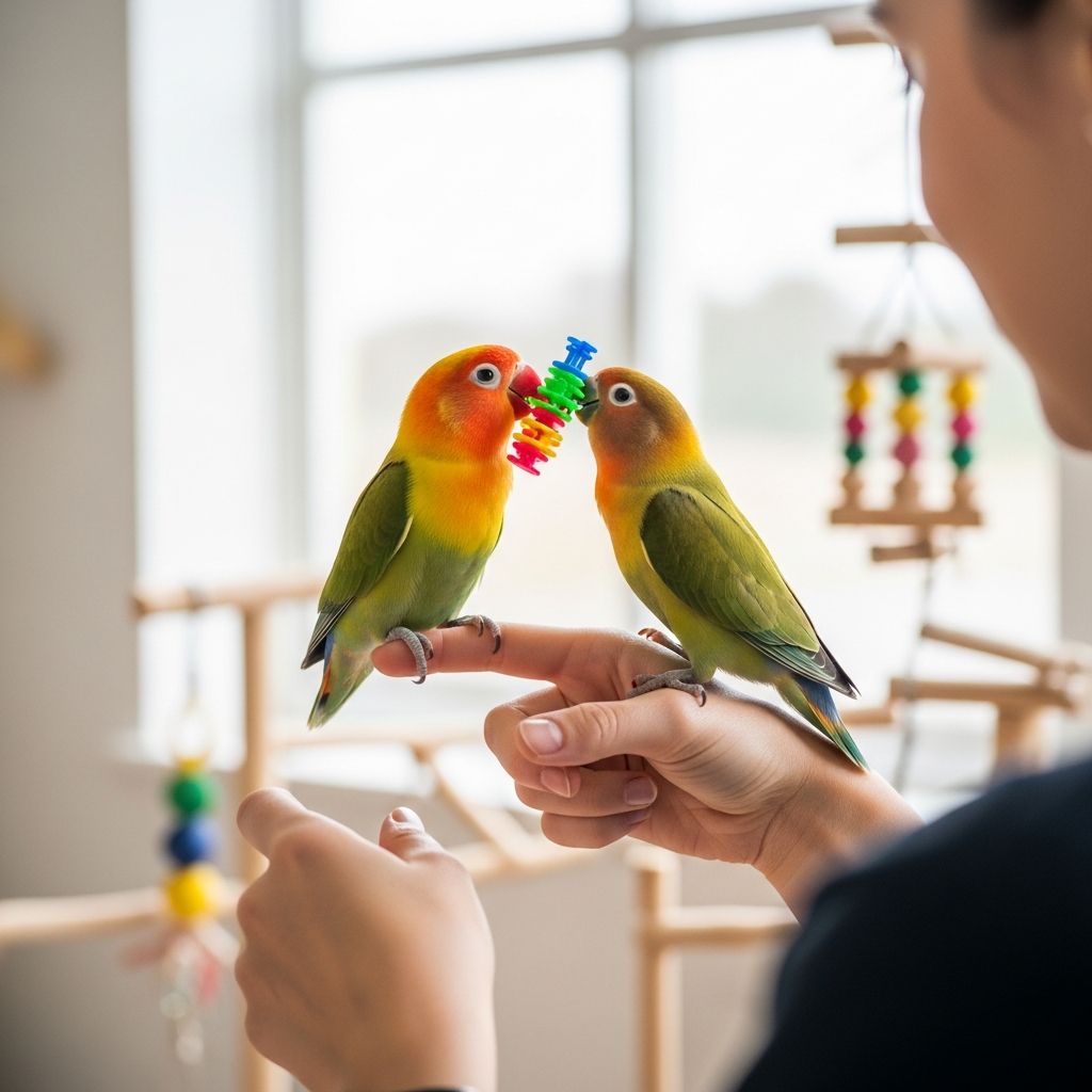 Training Fischer Lovebirds: A Complete Guide Master the art of training Fischer lovebirds with proven techniques and patience-based methods.