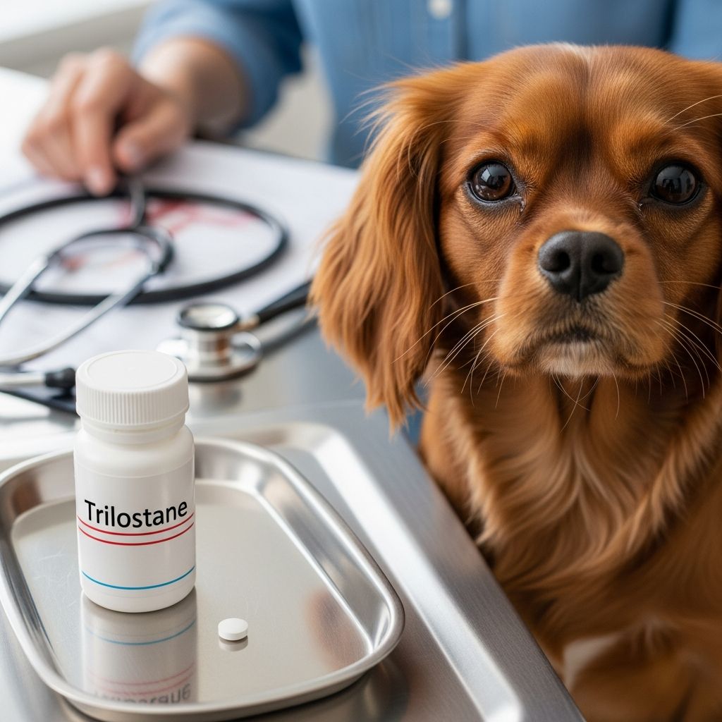 Trilostane for Pets: Treatment for Cushing’s Disease Complete guide to trilostane therapy for managing hyperadrenocorticism and alopecia X in dogs and cats.