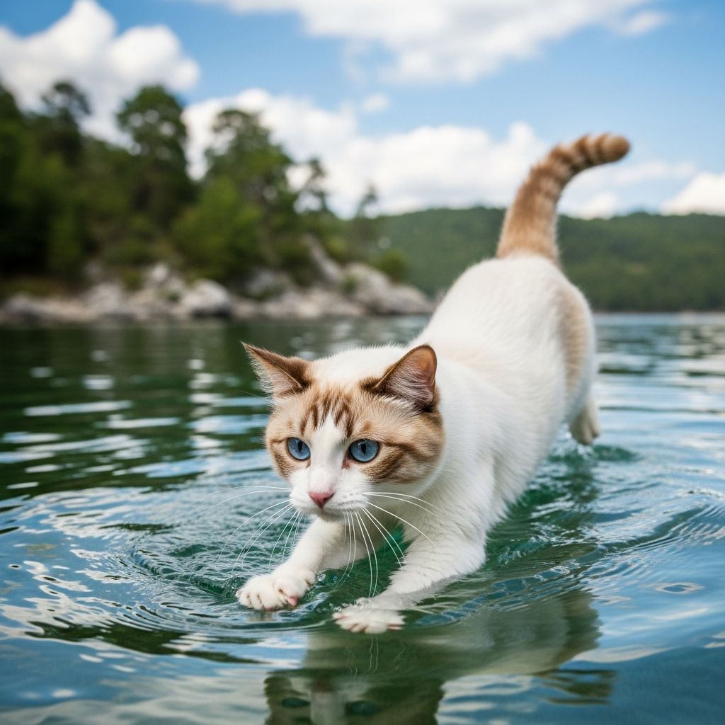 Turkish Van Cat Breed: Swimming Cats & Playful Companions Discover the Turkish Van: An energetic, intelligent cat breed known for swimming and playful antics.