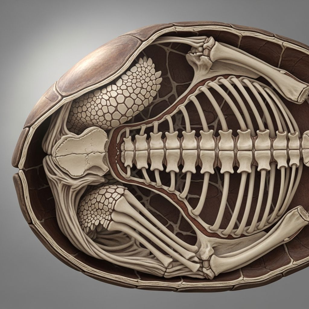 Turtle Shell Structure: Anatomy and Function Discover the complex anatomy of turtle shells and how they evolved for protection and survival.