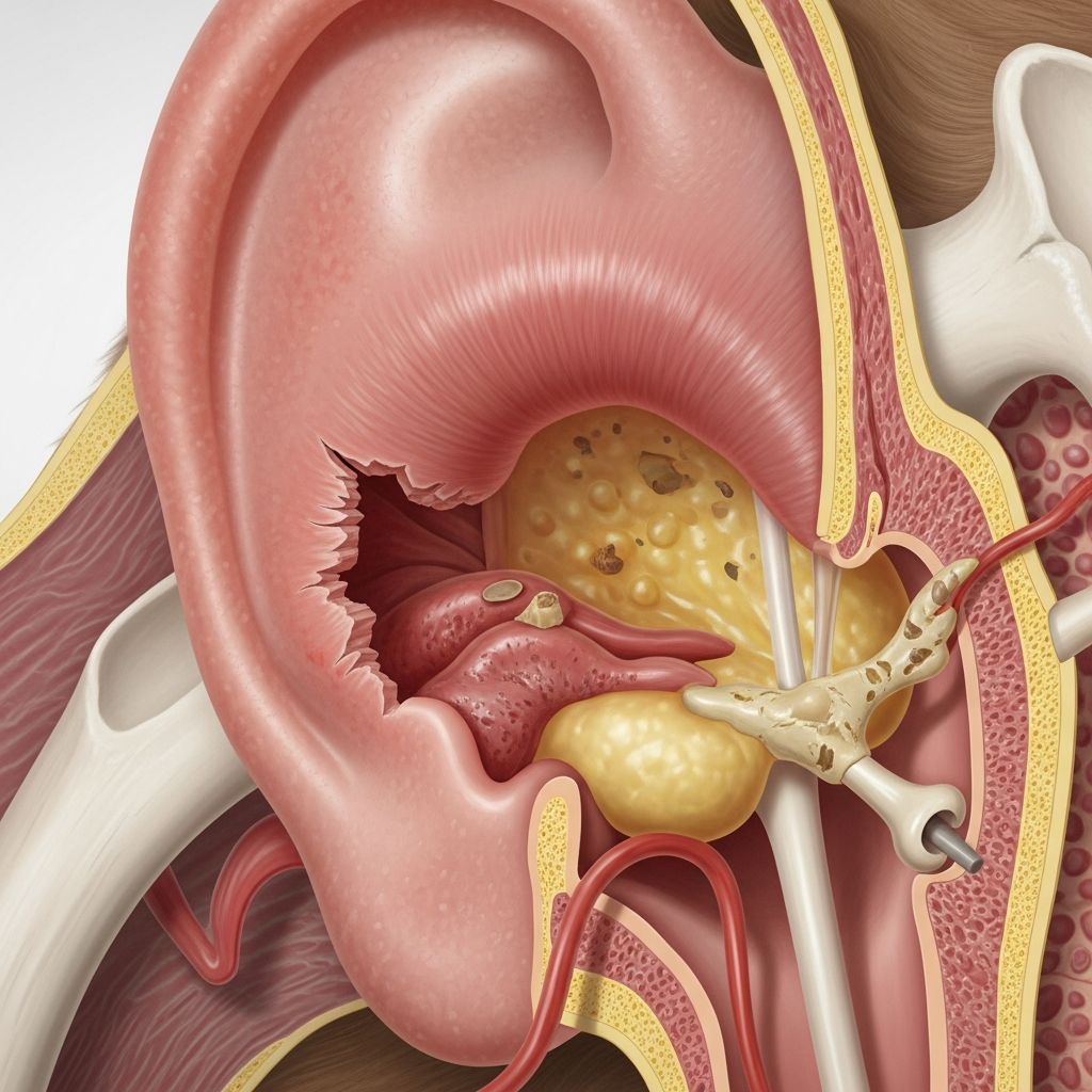 Tympanic Membrane Rupture and Middle Ear Infection in Dogs Understanding ear infections and eardrum ruptures in dogs: causes, symptoms, diagnosis, and treatment options.