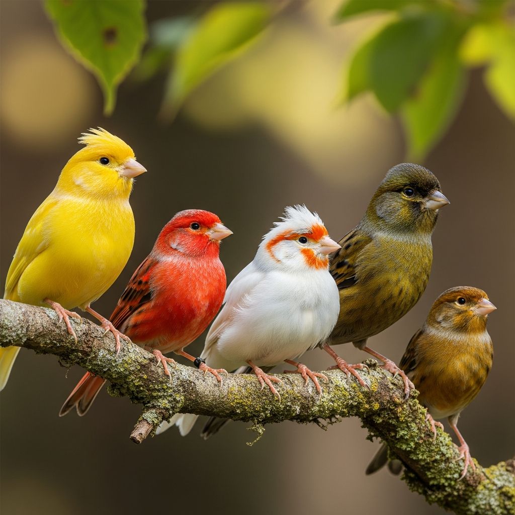 Discover the diverse world of canary breeds, from singing champions to colorful beauties and unique types.