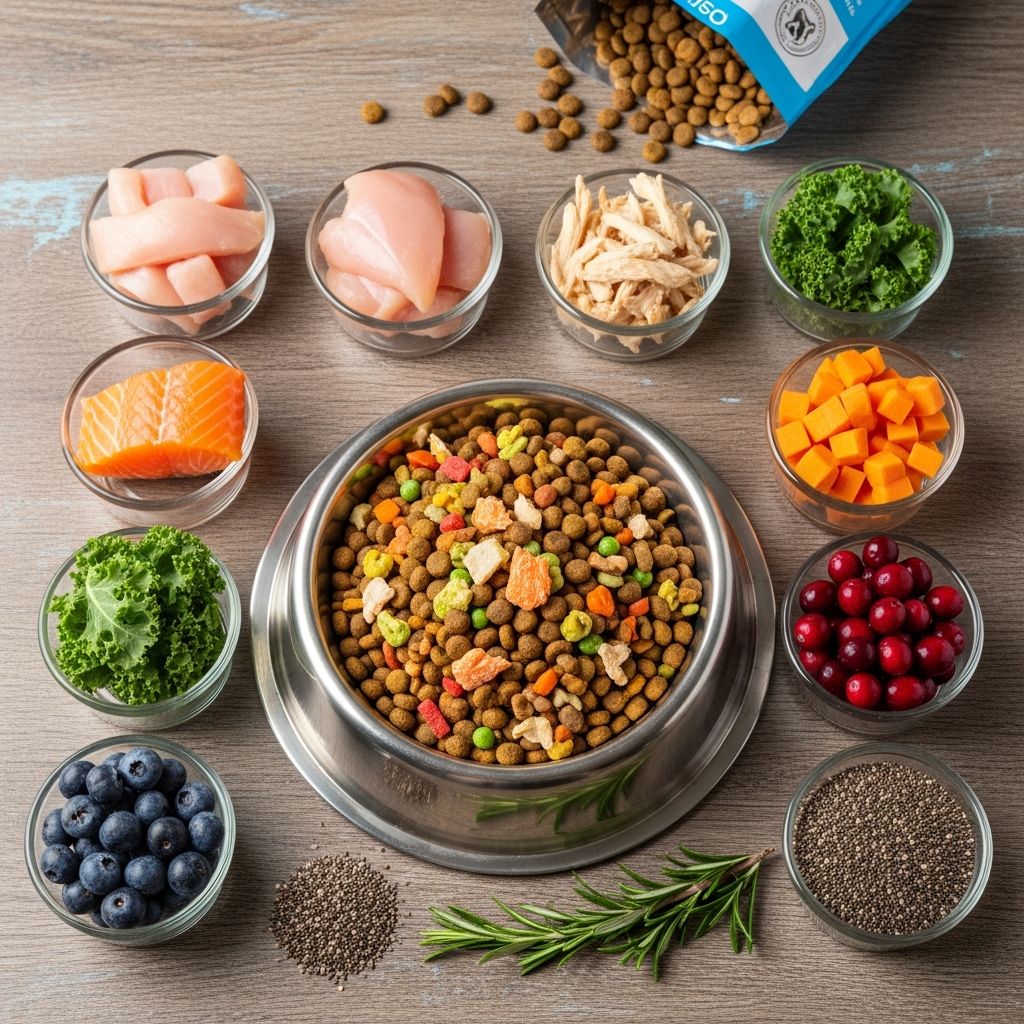 The Ultimate Guide to Dog Food Ingredients Learn what ingredients your dog needs for optimal health and nutrition.
