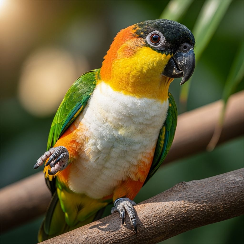 The Unique Caique: A Complete Guide to Parrot Personality Discover the playful, energetic, and entertaining personality of caique parrots as pets.