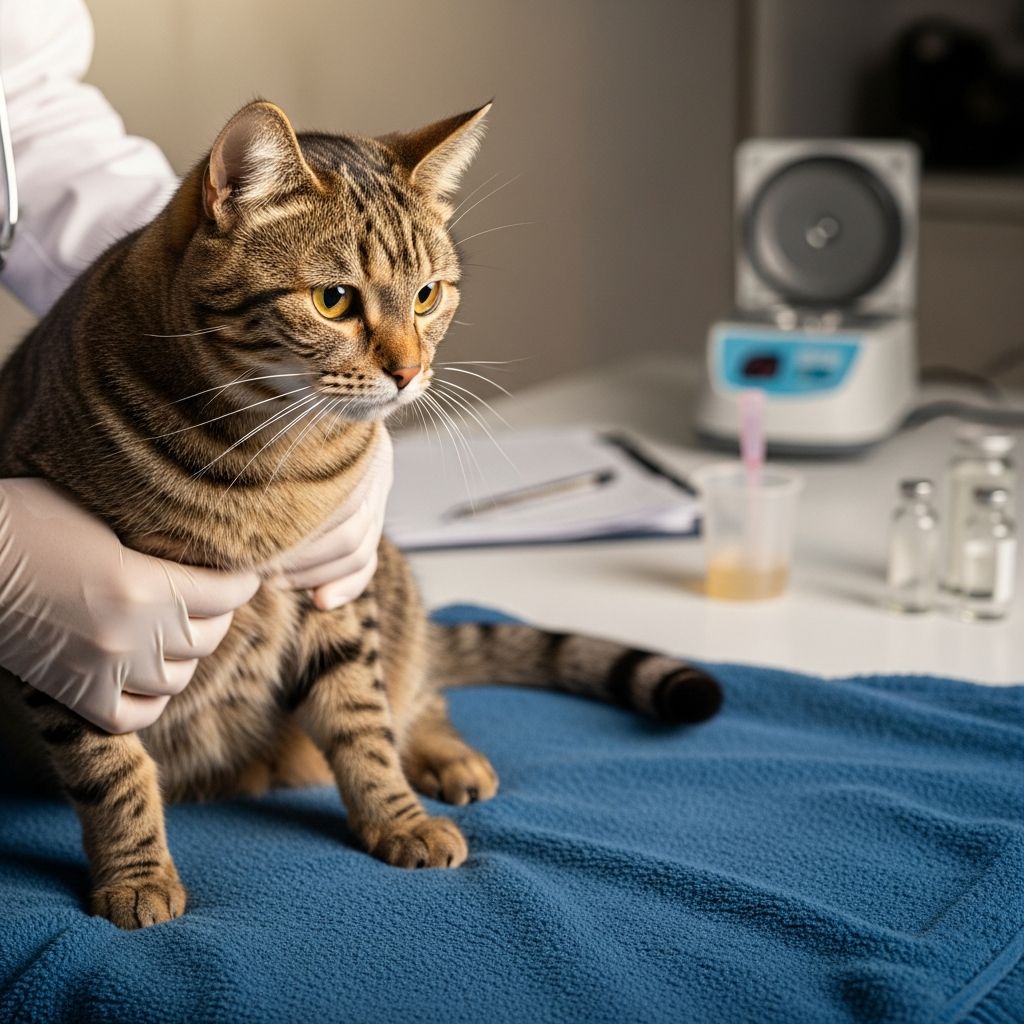 Complete guide to recognizing, diagnosing, and treating urinary tract infections in cats.