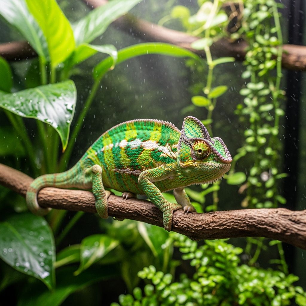 Veiled Chameleon Care Sheet: Complete Guide Master veiled chameleon care with expert housing, feeding, and health guidelines.