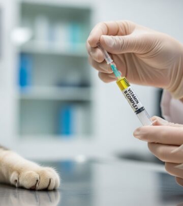 Complete guide to vitamin B complex injections for dogs, cats, and horses.