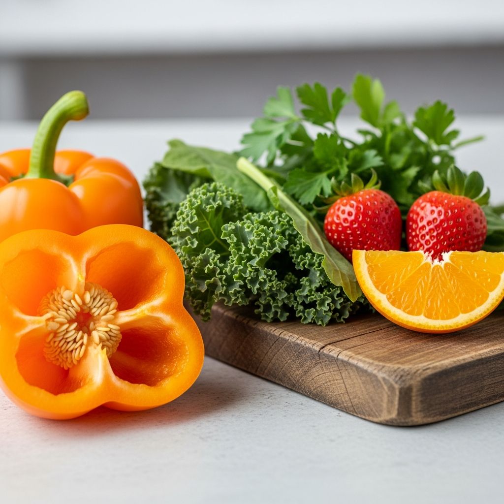 Vitamin C Content of Selected Foods for Guinea Pigs Complete guide to vitamin C-rich foods for optimal guinea pig health and nutrition.