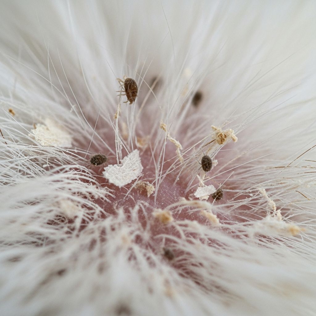 Walking Dandruff (Cheyletiellosis) in Rabbits Understanding, diagnosing, and treating cheyletiellosis in rabbits for optimal pet health.