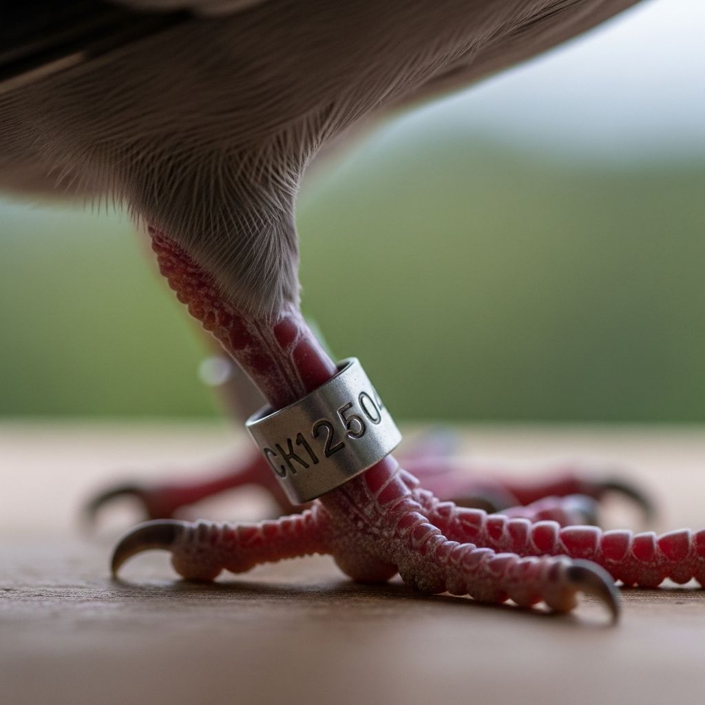 What Does the Info on the Leg Band Mean? Decode your bird's leg band information and understand breeder identification systems.