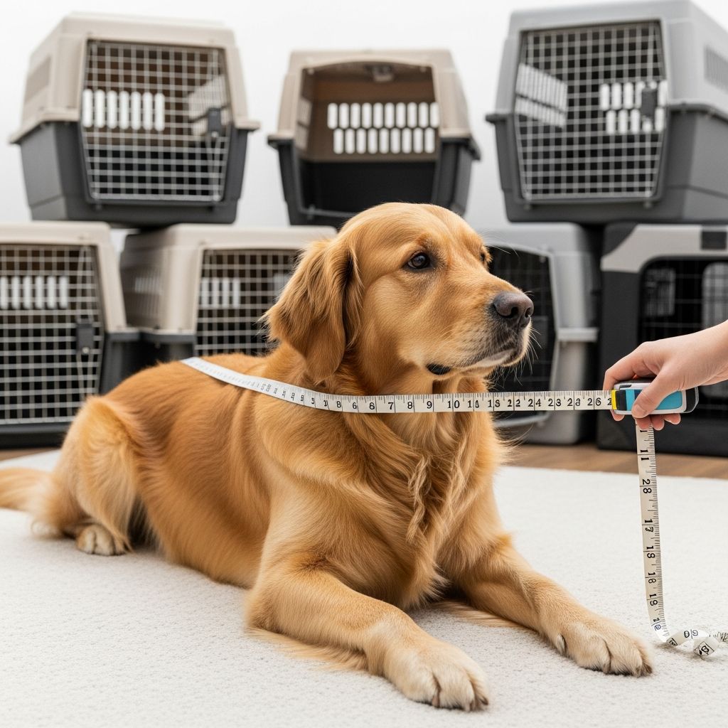 What Size Crate Does My Dog Need? How to Measure Complete guide to measuring your dog and selecting the perfect crate size for comfort and safety.