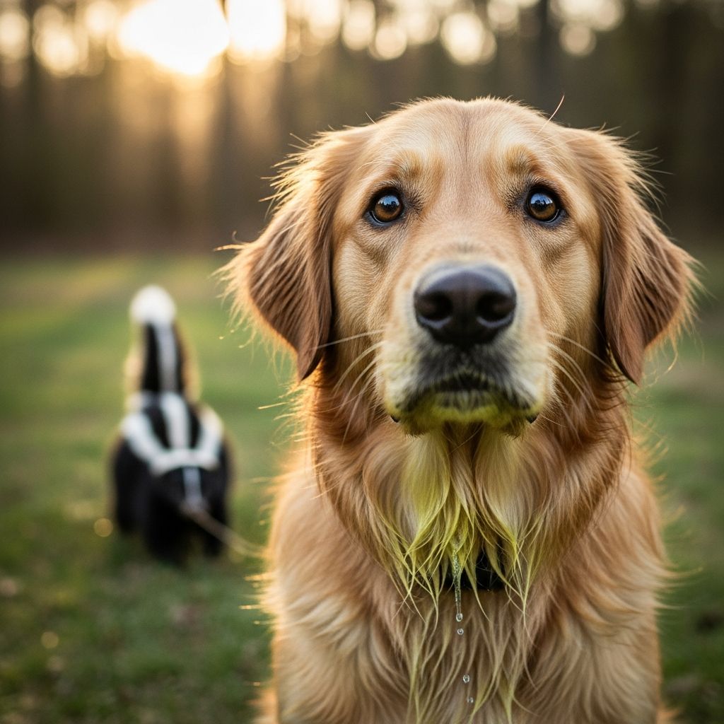 Quick steps to remove skunk odor and ensure your dog's safety after a spray encounter.