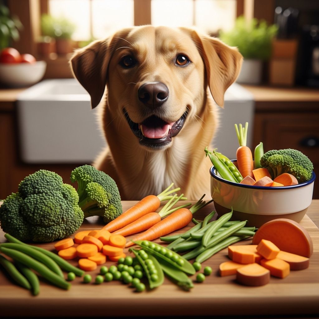 Discover which vegetables are safe and nutritious for your dog's diet and health.