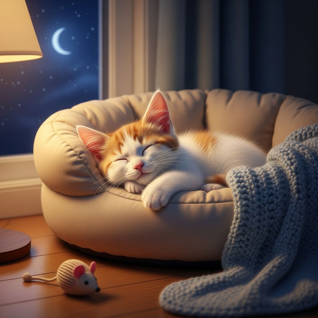 Complete guide to finding the perfect sleeping spot for your new kitten's first night and beyond.