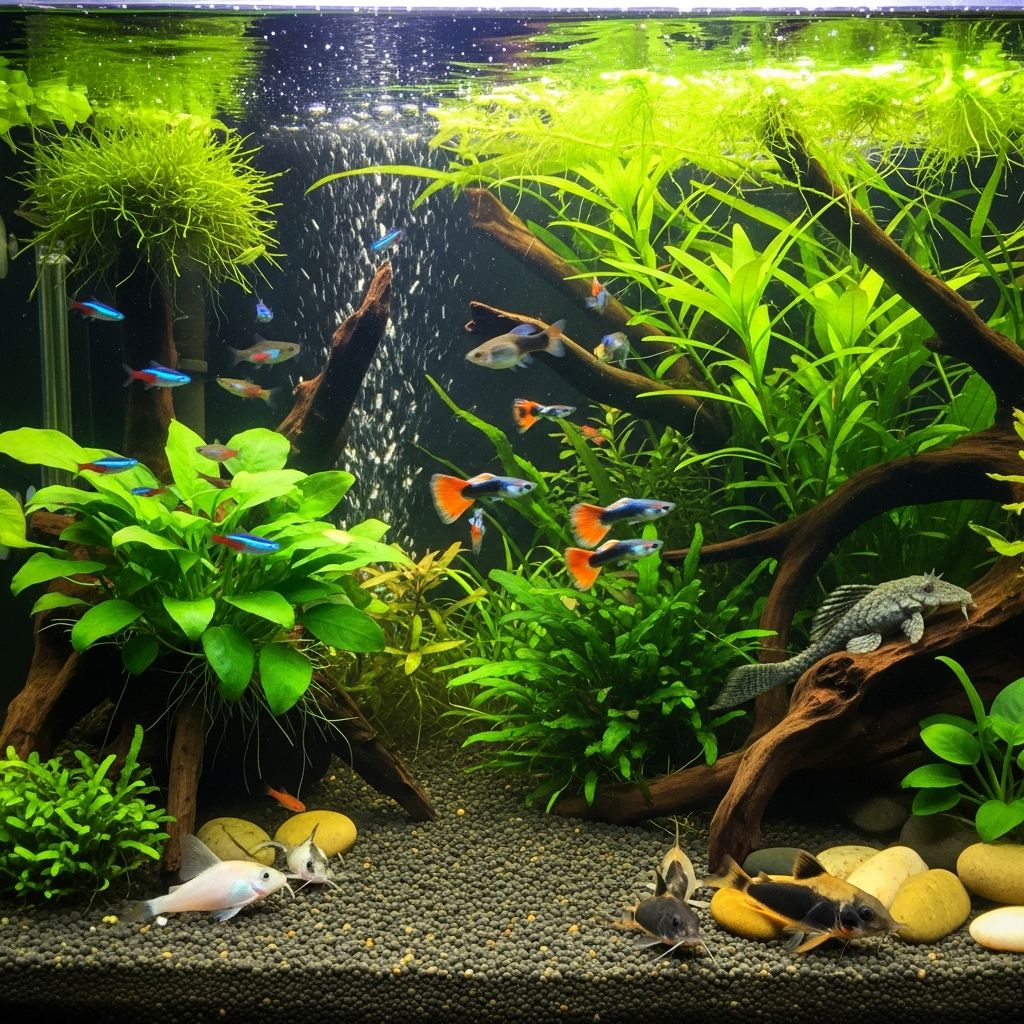 Learn which freshwater fish species thrive together in community aquariums.