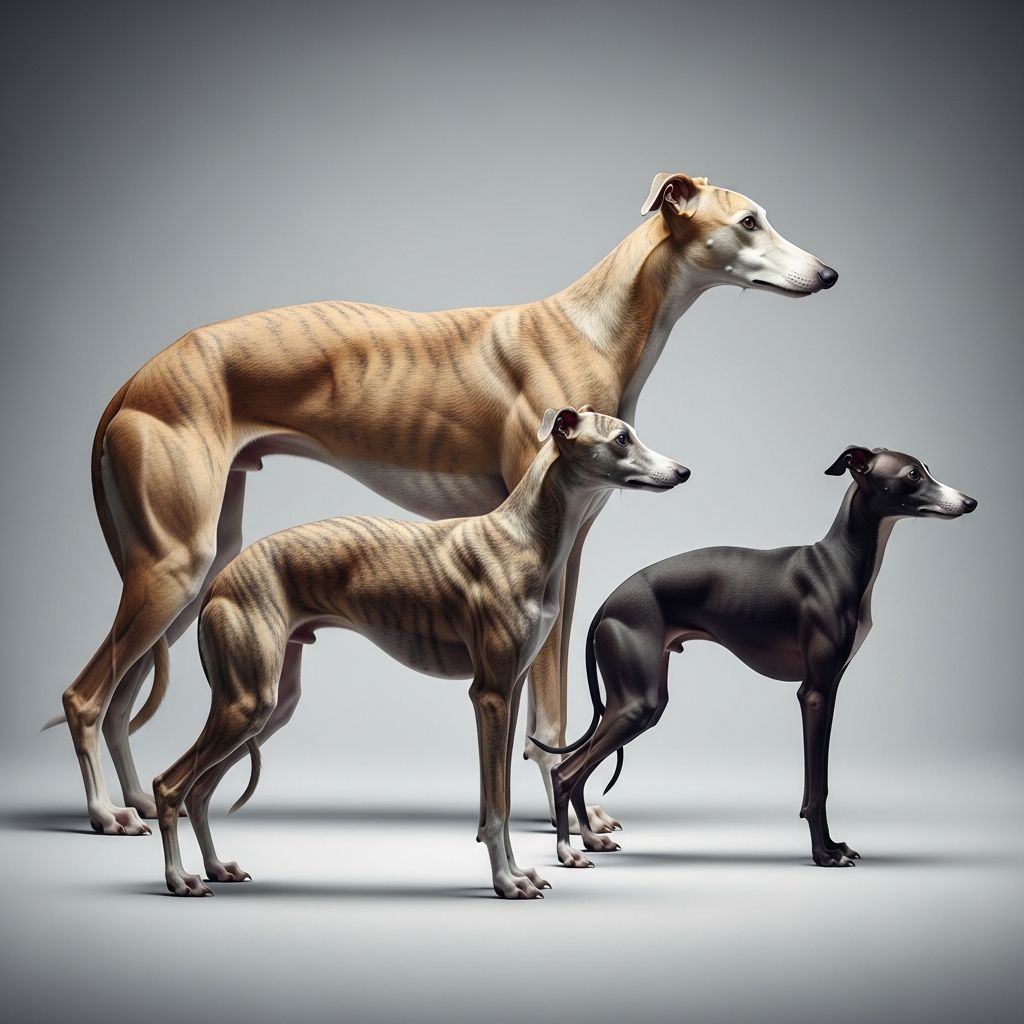 Whippet vs Greyhound vs Italian Greyhound Discover the key differences between these three elegant sighthound breeds.