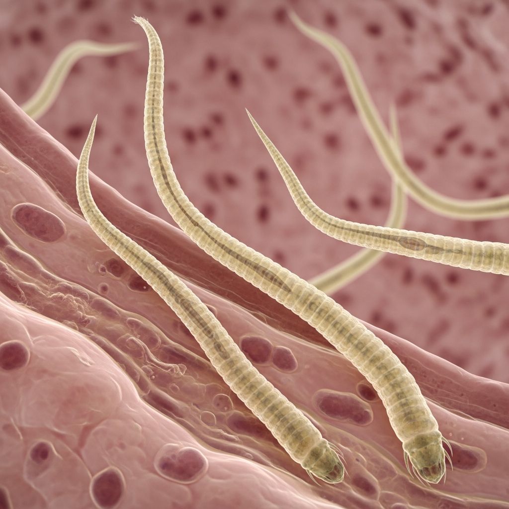 Complete guide to identifying, treating, and preventing whipworm infections in dogs.