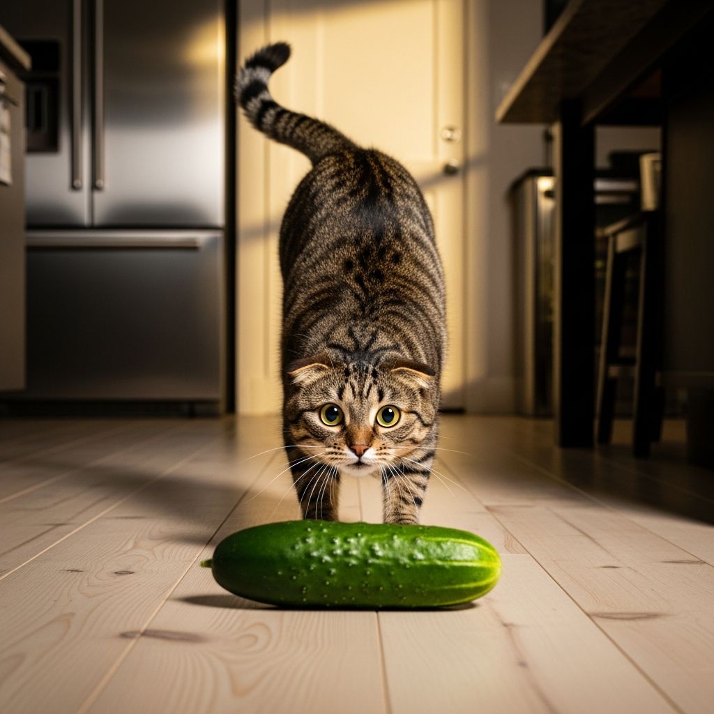 Why Are Cats Scared of Cucumbers: Behavior Explained Discover why cats fear cucumbers and why this viral prank can harm your feline friend.