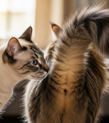 Discover why cats sniff each other's butts and what this behavior reveals about feline communication.